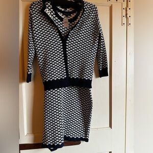 NWT - Ann Taylor two piece knit shift dress and sweater
